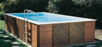 Eredi Bosca snc - Piscine fuori terra - piscina laghetto modello dolce vita - Pesaro localit Cattabrighe